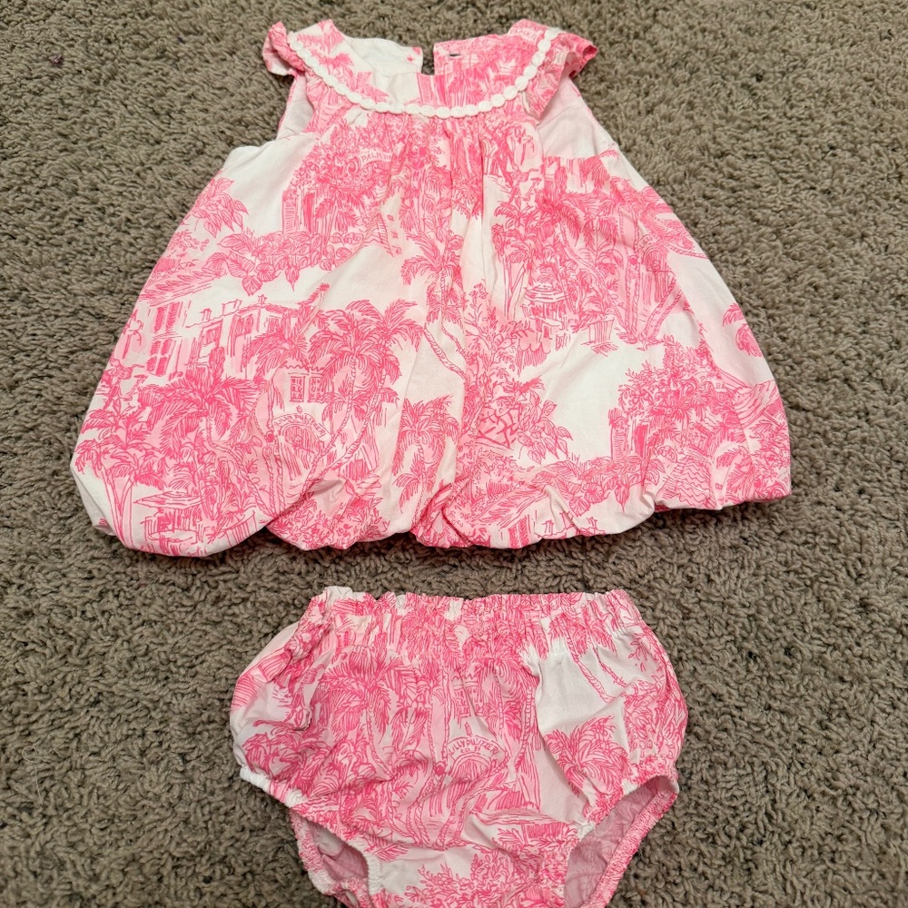 Lilly Pulitzer Infant Paloma Dress 12-18 mo